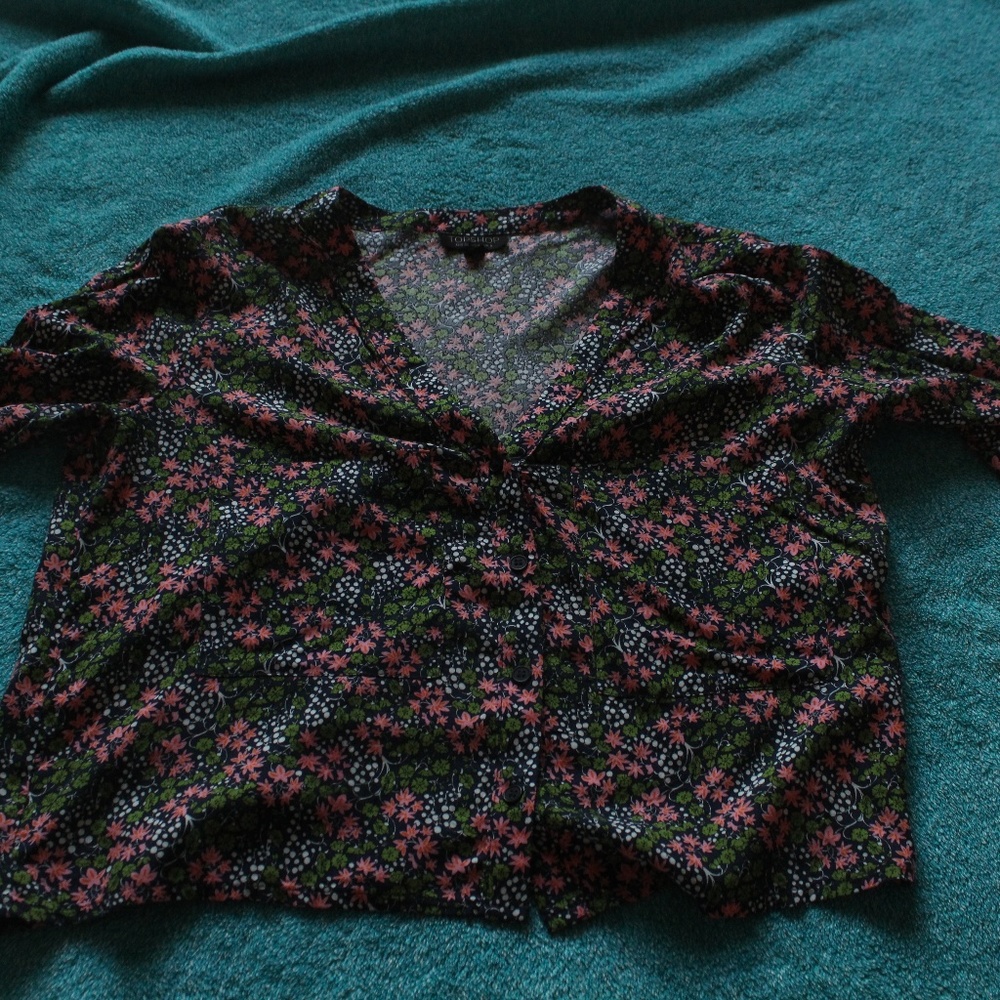 Floral Button up